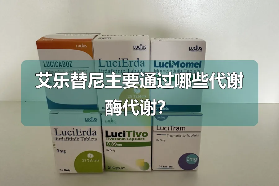 艾乐替尼主要通过哪些代谢酶代谢？